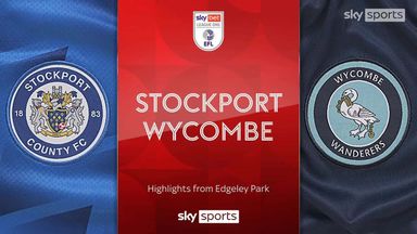 Stockport County 0-5 Wycombe Wanderers