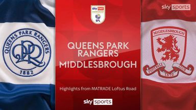 QPR 1-4 Middlesbrough