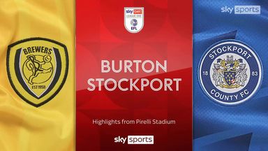 Burton 0-3 Stockport 