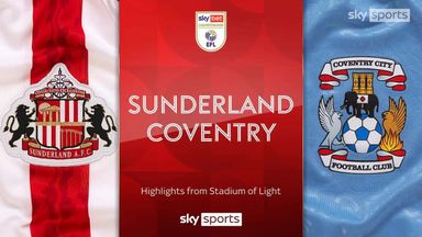 Sunderland 2-2 Coventry