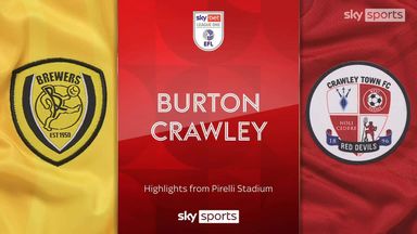 Burton 0-0 Crawley