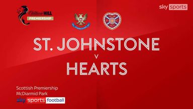 St Johnstone 1-2 Hearts 