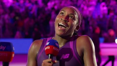 'I'm happy the season is over!' | Gauff tired but thrilled by WTA Finals win