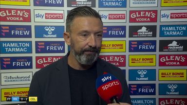 McInnes: We were terrific, Celtic got away with one!