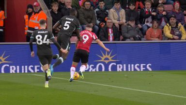 Pen Appeal A Armstrong Southampton 0 - 0 Liverpool