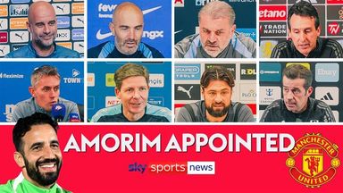 'I know something about him!' | PL managers have their say on Amorim