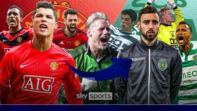 Ronaldo, Fernandes and more! Best of the Sporting-Man Utd connection