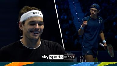 Rally of the week?! | Fritz and De Minaur in epic exchange at ATP Finals