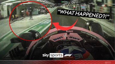 UNSEEN FOOTAGE: Alpine's botched pitstop as no one there to meet Ocon