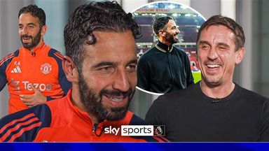 'I hope we'll have future players like Roy Keane!' | Neville meets Amorim in full