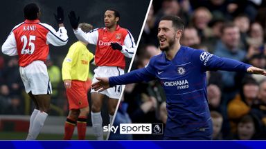 Hazard's solo run or Kanu's tight-angle finish?! | Chelsea vs Arsenal best goals