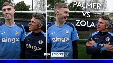 Palmer vs Zola! | Best skills? Best free-kick taker? Best first touch?