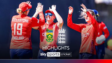 England clinch win over South Africa by four wickets in first T20