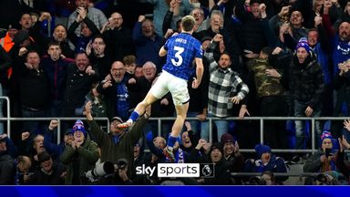 'He has lit up Portman Road!' | Leif Davis' sumptous volley vs Leicester