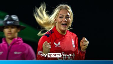 Glenn clean-bowls FOUR to star for England!