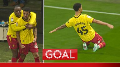 In off the post! | Andrews strikes first for Watford!