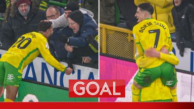 Norwich hit Plymouth with two quickfire goals to make it 6-1!