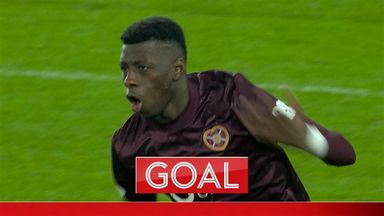 'A little too late?' - Drammeh pulls one back for Hearts!