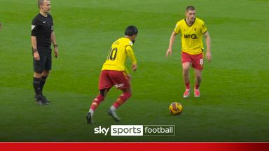 'Milimetres away' | Louza hits bar for Watford