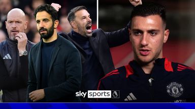 'Not the first time we've been through this' | Dalot on Ten Hag, Ruud and Amorim