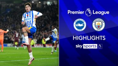 Brighton late double brings victory over disheartened Man City