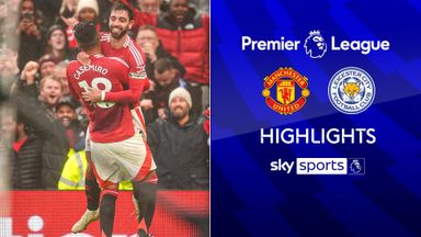 Garnacho stunner as Bruno inspires Man Utd past Leicester 