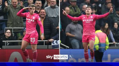 ALL ANGLES! Szmodics' brilliant bicycle kick against Spurs