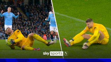 Was this the moment Vicario fractured his ankle against Man City?