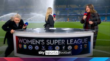 WSL panel get soaked by surprise sprinkler!