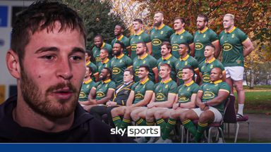 'I love it when it gets tough' | Steward ready for physical Springboks battle