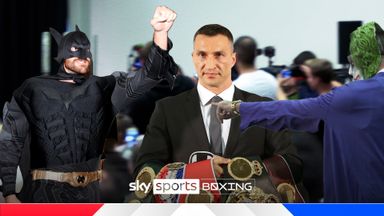 On This Day: Fury arrives as Batman! Klitschko left GOBSMACKED