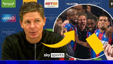 Is this Glasner's favourite-ever yellow card? | Scenes as Palace boss goes wild!