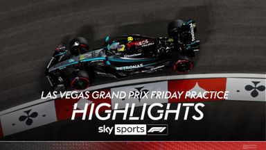 Potential shock in store? Hamilton tops P1 and P2 in Las Vegas