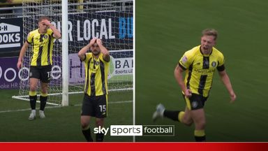 'That's redemption' | Harrogate's Daly scores moments after shocking miss!