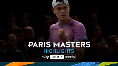 Former champion Rune defeats De Minaur in Paris