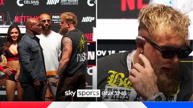 'I'm not getting bitten by Tyson!' Jake Paul shows off SPIKED ear covers