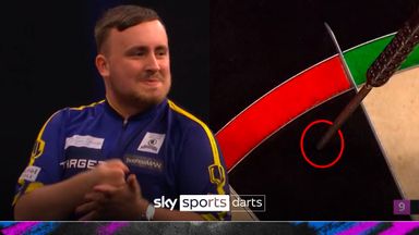 AGONISING! Littler falls one short of spectacular nine-darter!