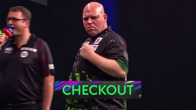 Lukeman pulls away with a huge 144 checkout