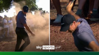 McIlroy slams ground in anger after horror hole!