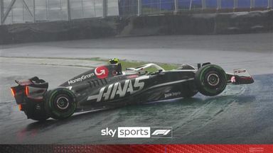 Hulkenberg disqualified in torrential conditions as virtual safety car brought out!