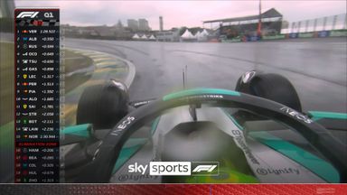 'This is the biggest shock!' | Hamilton out in Q1, Norris scrapes through