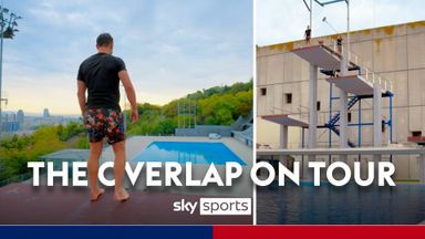 'Do it for Fergie!' | Neville faces fears with high diving... but does he do it?!