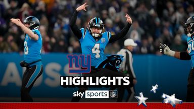 Panthers at Giants | Week 10 NFL highlights