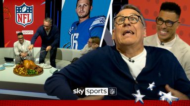 'I'll come back for the Super Bowl!' | Best of Merse's NFL Thanksgiving!