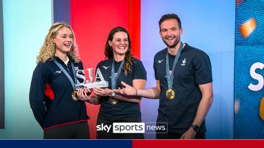 Team GB Rowing win an SJA for Sports Team of the Year!