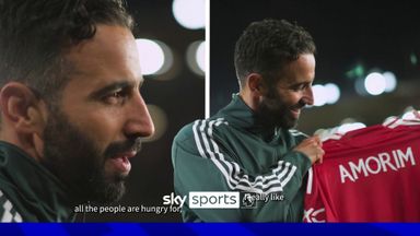 Amorim first Man Utd interview | 'I feel very relaxed!'