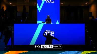 'He's loving it!' | Camera operator pulls out some serious moves at ATP Finals