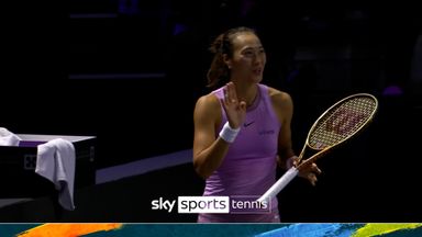 'How bizarre!' | Zheng prepares to play another point AFTER Sabalenka wins!