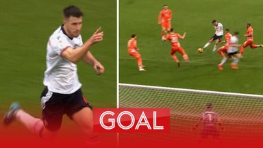 Thomason hits a rocket that flies into the top corner for Bolton's equaliser 