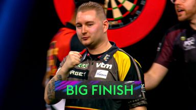 'Oh Dimitri' | Van den Bergh hits stunning 164 to win